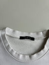 Guess White Triangle Logo Crewneck Sweatshirt | Size (M)