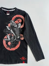 Japanese Koi Fish Long Sleeve Graphic T-Shirt (M)