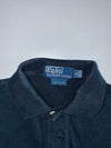 Polo by Ralph Lauren | Custom Fit Pony Polo | Faded Black & Purple (M)