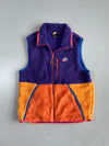 Nike Sportswear Club Fleece Sherpa Vest Purple Orange Colorblock (M)