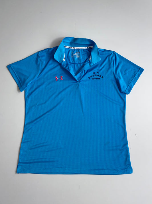 Under Armour Heatgear Loose Fit Polo – Sky Blue (L)