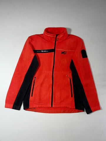 Millet Technical Colorblock Full-Zip Fleece Jacket – Red/Black (M)