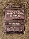 Abercrombie & Fitch “Rollins” Distressed Heavy Leather Jacket (L/Xl)