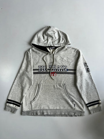 Big Train Osaka Grey Graphic Hoodie (XL)