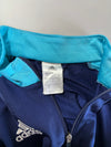 Adidas Sereno 14 Navy & Sky Blue Track Jacket  (S)