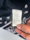 Cabal & Co Bandana Paisley Stripe T-Shirt (S)