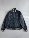 Athletix West | Black Varsity Bomber Jacket (L)