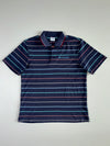 Columbia Navy Striped Polo Shirt (M)
