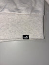 Puma Minimal Logo Light Grey Crewneck Sweatshirt (L)