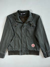 Big Train Osaka Cotton Bomber Jacket – Olive Grey – Daruma Patches (M/L)
