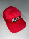 Vintage Star Wars Red Graphic Logo Baseball Cap (Adjustable)