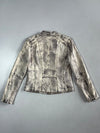 Ajc Premium Original Leather Jacket (S)