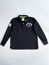 NAPN Classic North Peaks Rugby Polo - Black Long Sleeve (L)