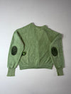 Vintage Chemise Lacoste Sage Green Cardigan Made in France (XL)