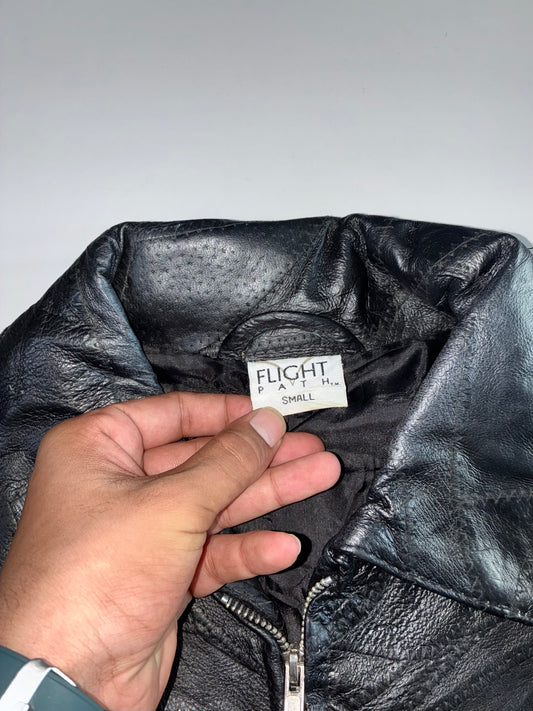 Flight Path Premium Original Leather Jacket Womens (M)