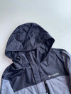 Columbia Waterproof Hooded Jacket Black/Grey Color block (S/M)