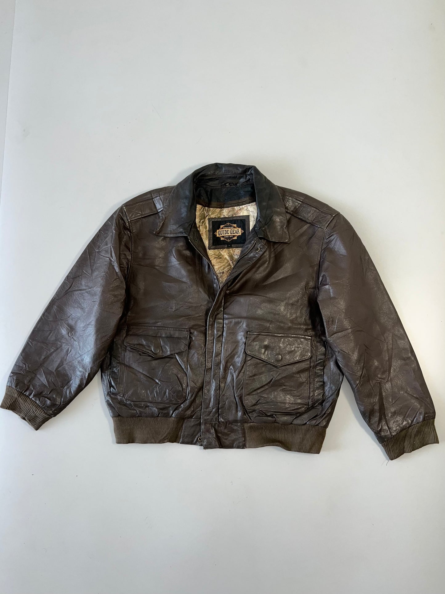 ZGuide Gear Super Premium Original Rare Leather Jacket (L/XL)