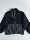Adidas Sherpa Fleece Full-Zip Jacket – Black (XL)