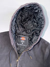 Vintage Dickies Hard Duck Canvas Jacket  Faded Charcoal Black  Quilted Lined Workwear Since 1922 (M)