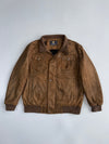 Faux Sued Leather Jacket (M)