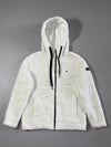 National Geographic | White Sherpa Fleece Zip-Up Hoodie | (S)