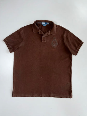 Polo Ralph Lauren Original Premium T-shirt With Leather Work (XL)