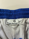 Sergio Tacchini Royal Blue Nylon Track Pants (W:31) (L:39)