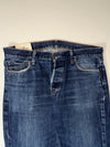 Hollister | Dark Wash Slim Straight Jeans (W:32) (L:43)