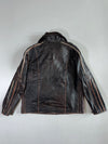 Danier Shearling Collar Leather Jacket (XL/2Xl)