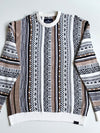 Hollister Coogi Style 3D Textured Knit Sweater (L)