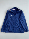 Adidas Navy Three-Stripe Rain Jacket (S)