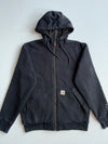 Carhartt Rain Defender Sherpa Lined Zip Hoodie – Black (M)
