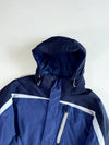L.L.Bean Insulated Hooded Winter Jacket – Two-Tone Blue (2XL)