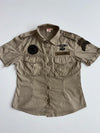 FreeBase Military Patch Short Sleeve Shirt (Xs)
