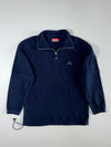 Y2K Kappa Navy Quarter-Zip Fleece Pullover (L)