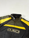AXO Black, Yellow & Olive Textile Motorcycle Jacket – Made in Romania Padded (L)