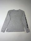The North Face Grey Sleeve Logo Long Sleeve T-Shirt – Women’s (L)
