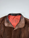 Munper Spain Two-Tone Suede Bomber Jacket (2XL)