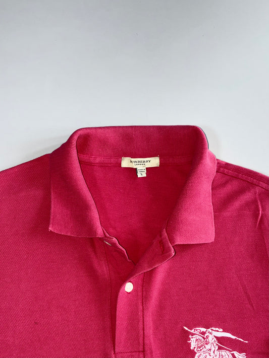 Burberry London Pique Polo Tee (L)