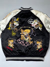 Romantic Face Yokosuka Japan Dragon Fully Embroidered Souvenir (L)
