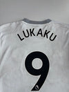 Adidas Manchester United 2017/18 Away Jersey — Lukaku #9 | Chevrolet | Premier League Patch (L/XL)