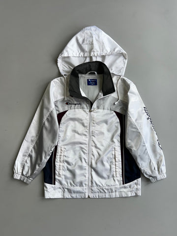 Champion Authentic American Athletic Apparel Windbreaker Jacket White (M)