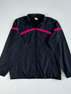Nike Black and Pink Windbreaker Track Jacket (S)