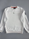 Spyder x Eurosport | Spider Logo Crewneck Sweatshirt | White (M)