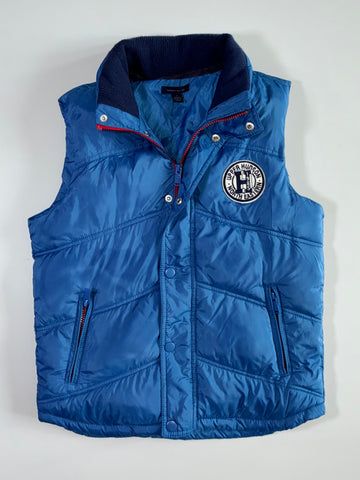 Tommy Hilfiger “Upper Hudson” Blue Puffer Vest (S)