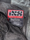 IXS Motorcycle Racing Leather Pants Grey/black genuine leather mot, CE knee armor, race-spec(W:32/L:38)