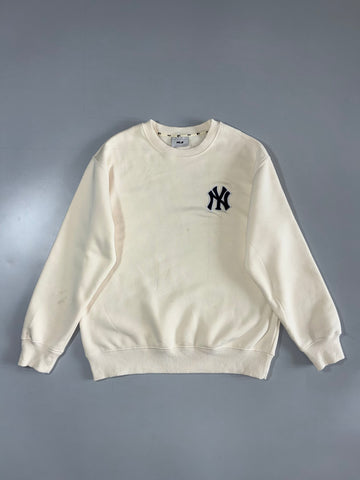 MLB New York Yankees Fleece Crewneck Sweatshirt (M)