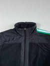 BMW Golfsport Fleece Full-Zip Jacket – Black w/ Green Stripe (L)