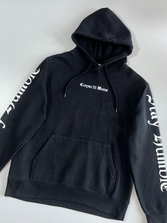Corpus Et Mente | Old English Graphic Hoodie (L)