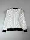 Adidas 3-Stripe Track Jacket – White/Black (M/S)